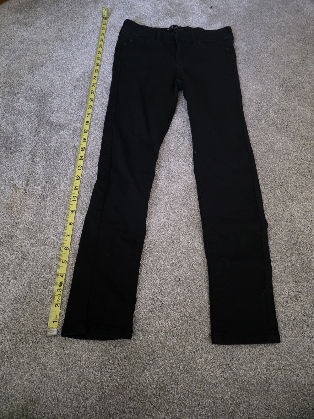 Celebrity Pink Girls Black Straight Leg Jeans